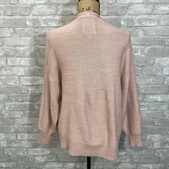 Urban Outfitters Light Pink Balloon Sleeve Cardigan - Picture 4 of 6
